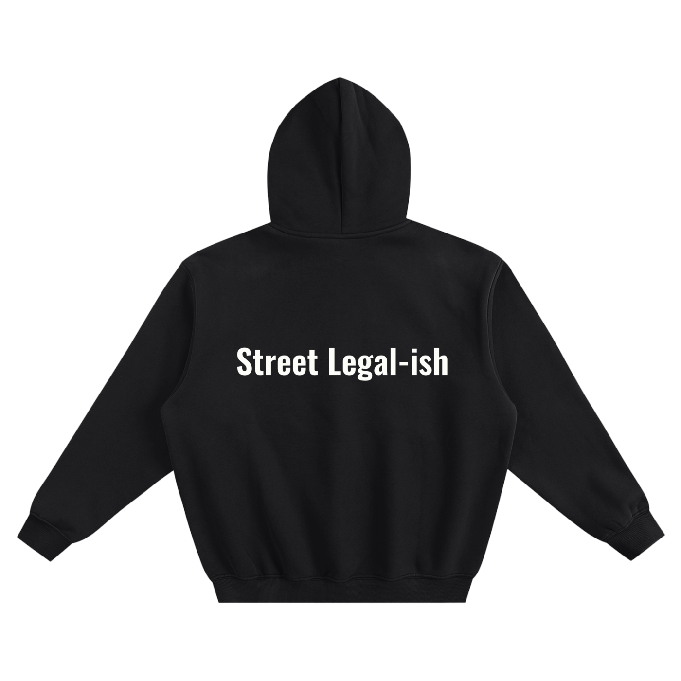 Pyro Street Legal-ish Black Hoodie